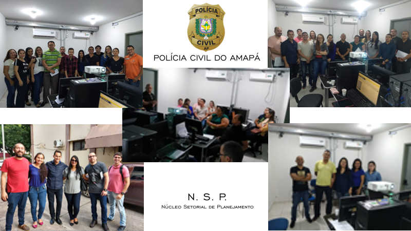 POLÍCIA CIVIL DO AMAPÁ EM TREINAMENTO SINESPJC